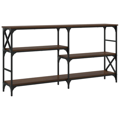 Avlastningsbord konsollbord Brun Eik 150x29x76,5 cm