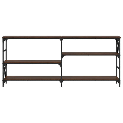 Avlastningsbord Konsollbord Brun Eik 180x29x76,5 cm