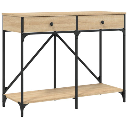 Avlastningsbord Konsollbord Sonoma Eik 100x39x78,5 cm