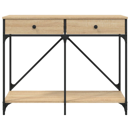 Avlastningsbord Konsollbord Sonoma Eik 100x39x78,5 cm