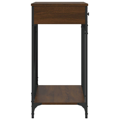 Avlastningsbord konsollbord Brun Eik 100x39x78,5 cm