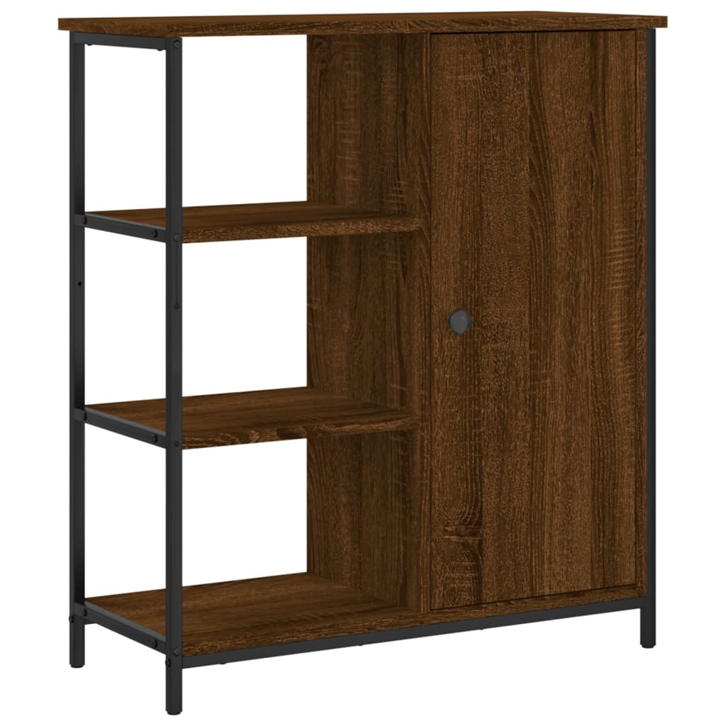 Skjenk brun eik 70x30x80 cm konstruert tre