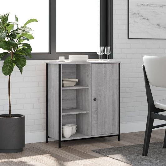 Kommode Sonoma Grå 70x30x80 cm