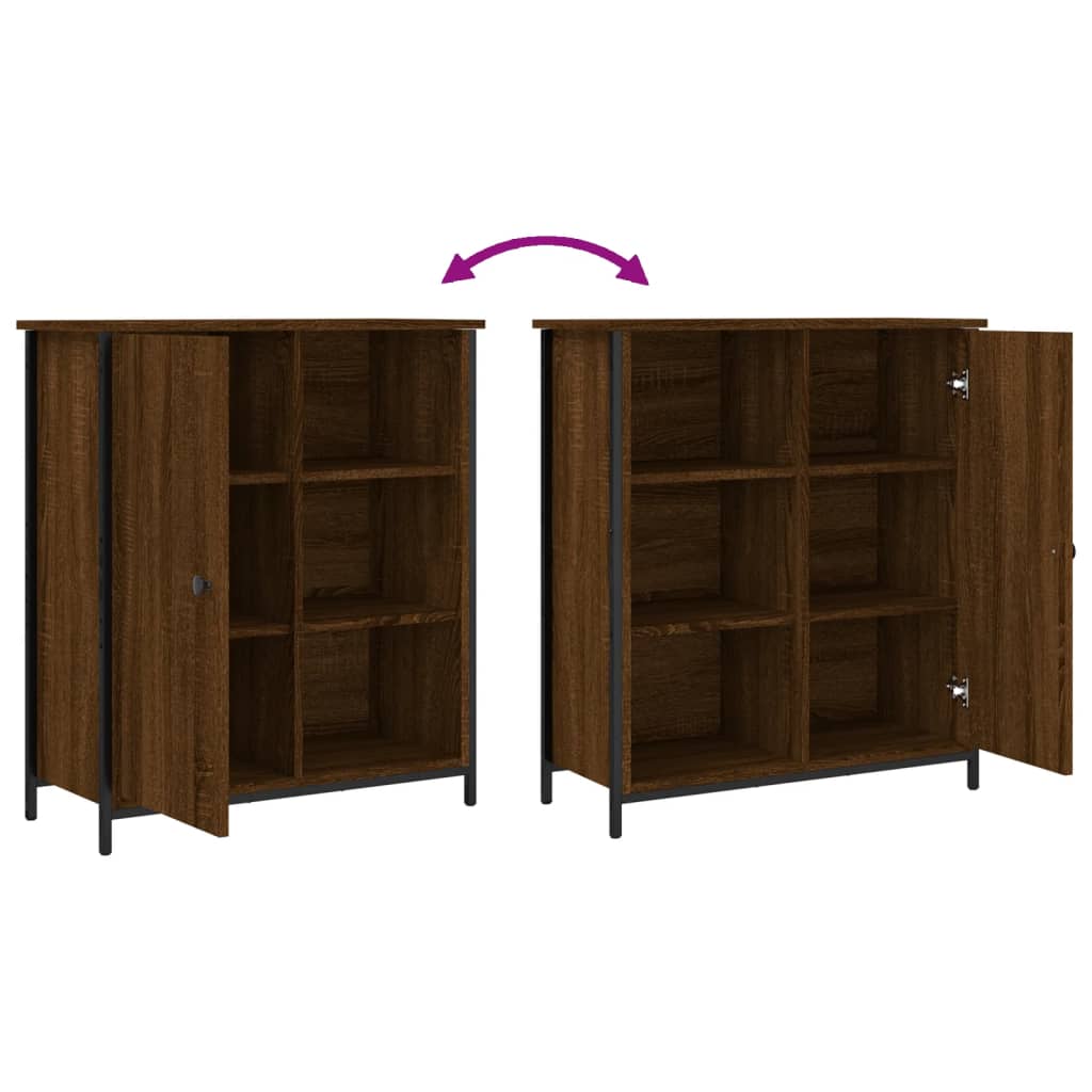 Kommode Brun Eik 70x30x80 cm