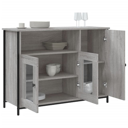 Skjenk Sonoma Grå 100x35x75 cm