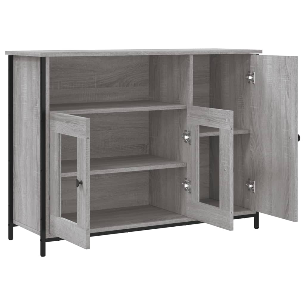 Skjenk Sonoma Grå 100x35x75 cm