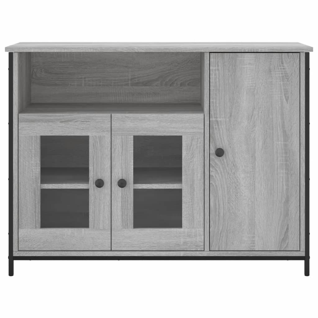 Skjenk Sonoma Grå 100x35x75 cm