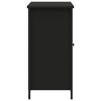 Kommode Svart 100x35x70 cm