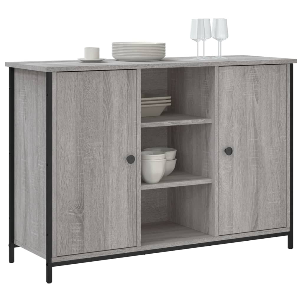 Skjenk Sonoma Grå 100x35x70 cm