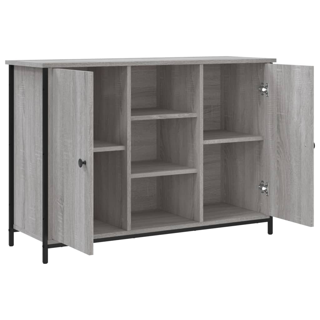 Skjenk Sonoma Grå 100x35x70 cm
