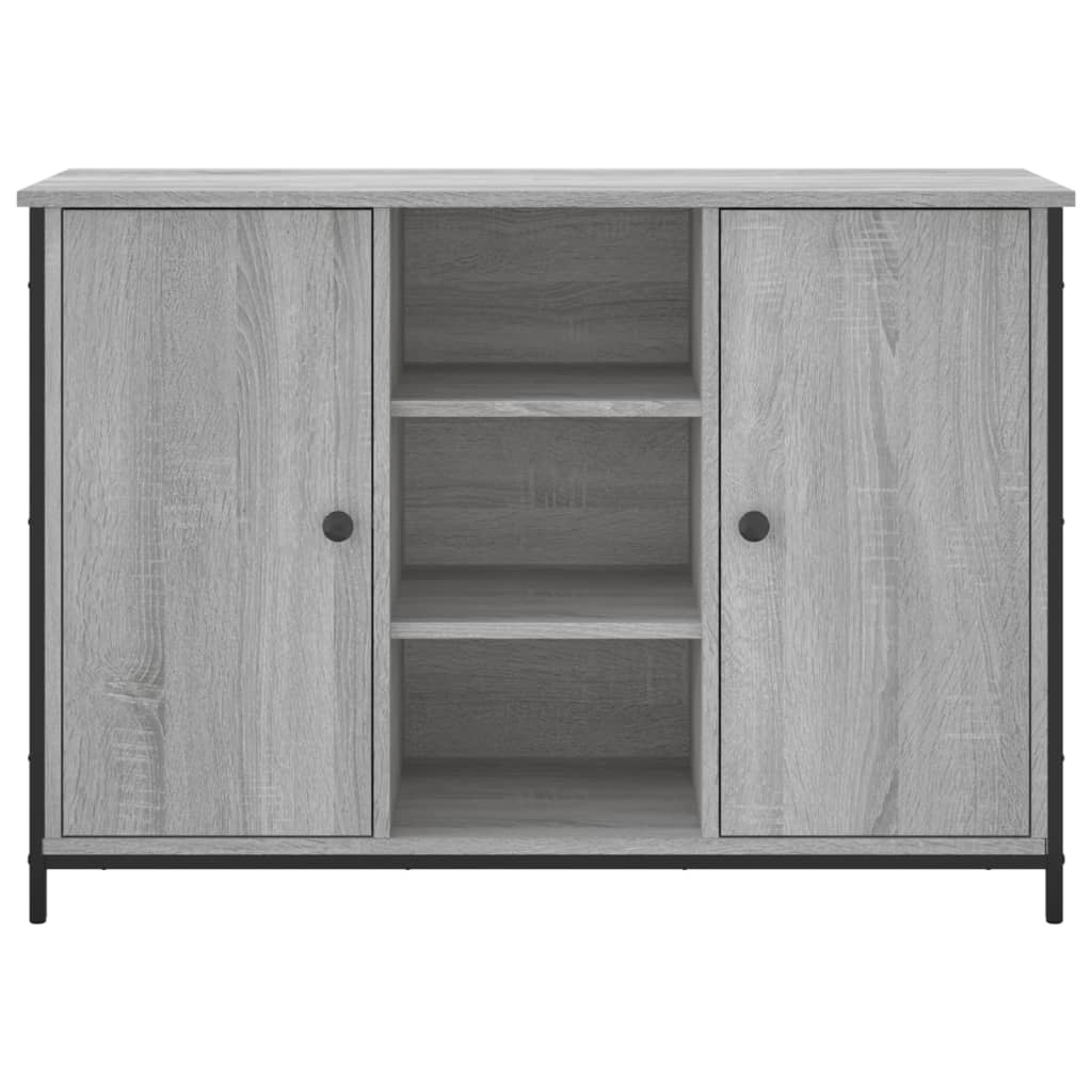 Skjenk Sonoma Grå 100x35x70 cm