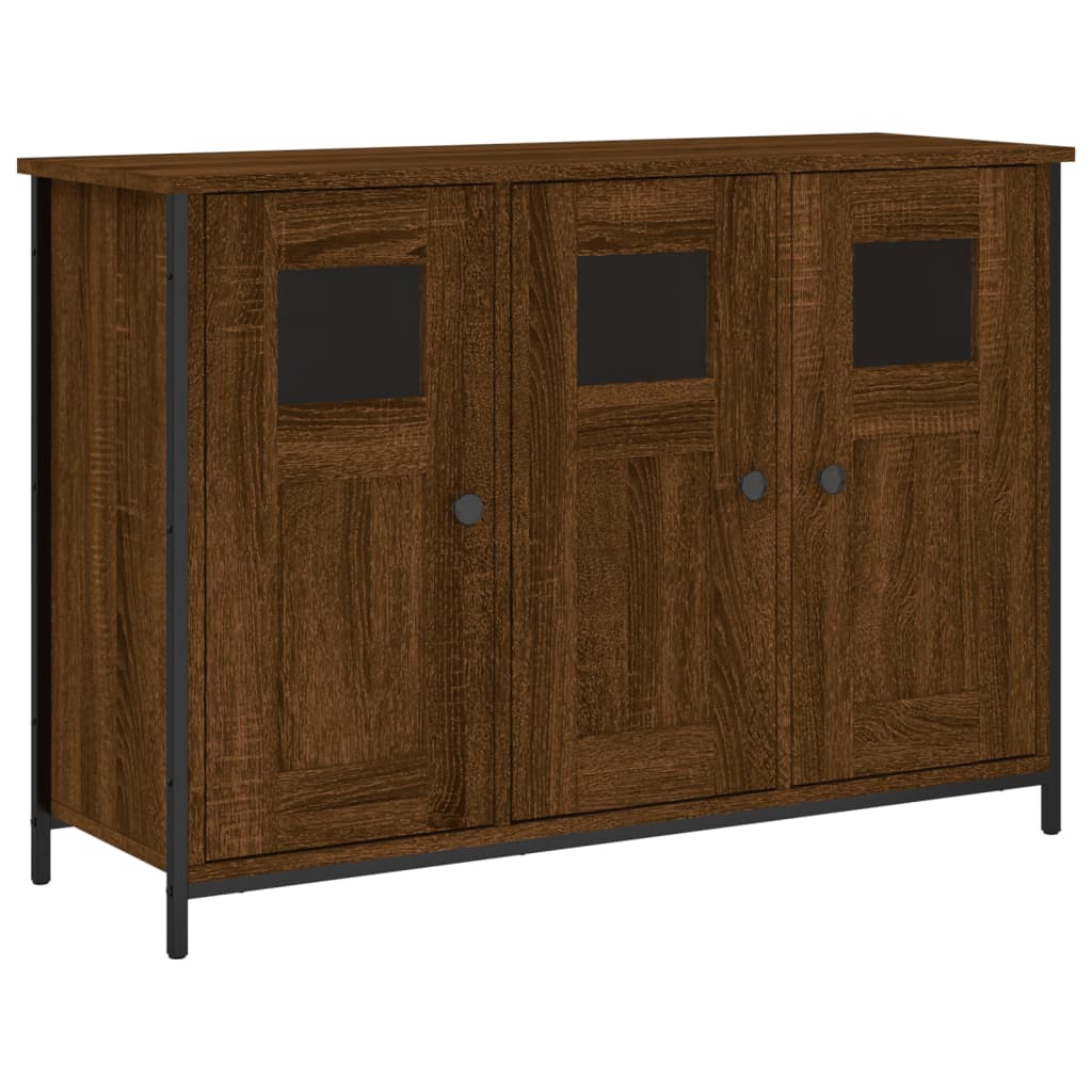 Kommode Brun Eik 100x35x70 cm