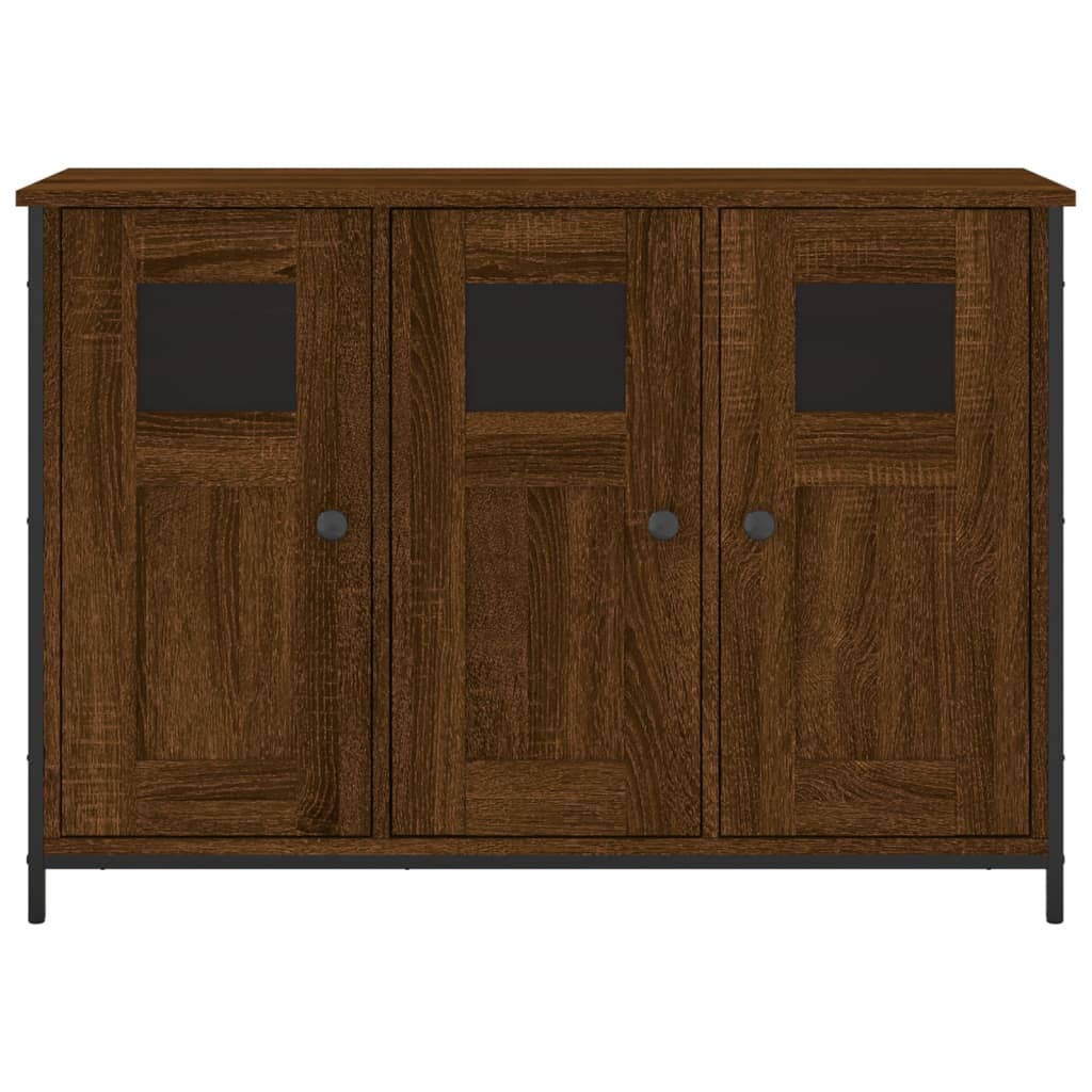 Kommode Brun Eik 100x35x70 cm