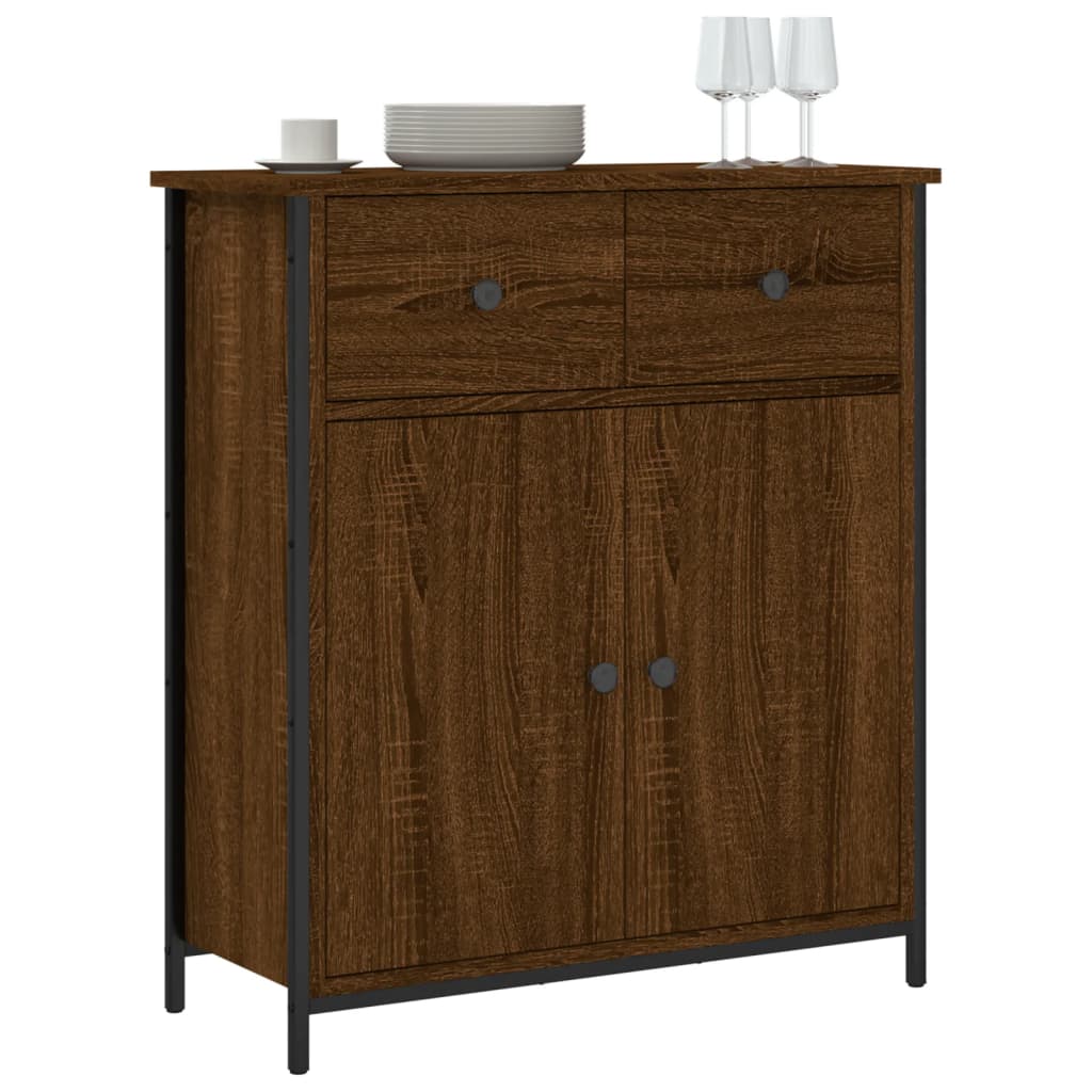 Kommode Brun Eik 70x30x80 cm