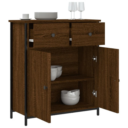 Kommode Brun Eik 70x30x80 cm