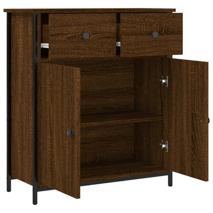 Kommode Brun Eik 70x30x80 cm