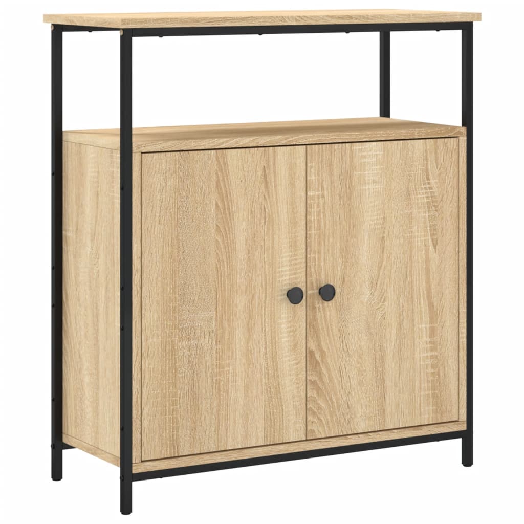 Skjenk sonoma eik 70x30x80 cm konstruert tre