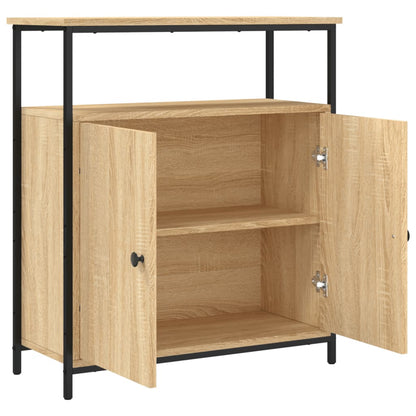Skjenk sonoma eik 70x30x80 cm konstruert tre