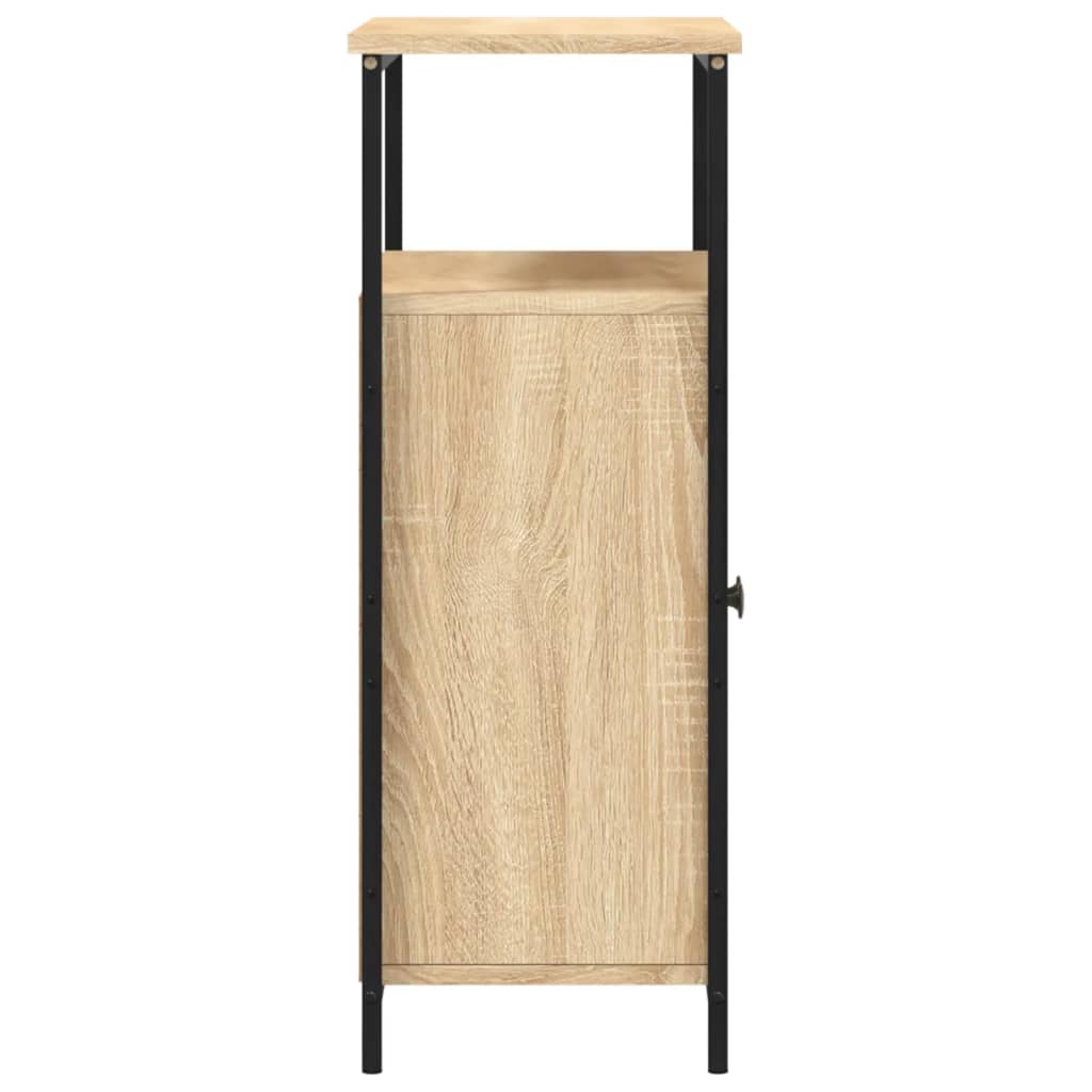 Skjenk sonoma eik 70x30x80 cm konstruert tre