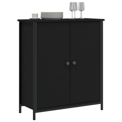 Skjenk Svart 70x30x80 cm