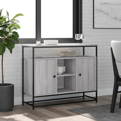 Kommode Sonoma Grå 100x35x80 cm