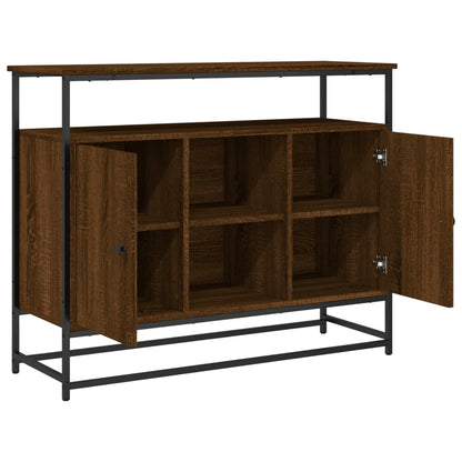 Kommode Brun Eik 100x35x80 cm