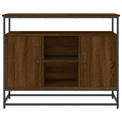 Kommode Brun Eik 100x35x80 cm