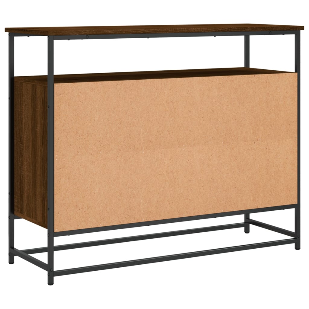 Kommode Brun Eik 100x35x80 cm