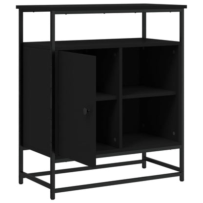 Skjenk Svart 69x35x80 cm