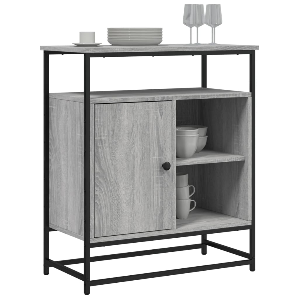 Kommode Sonoma Grå 69x35x80 cm