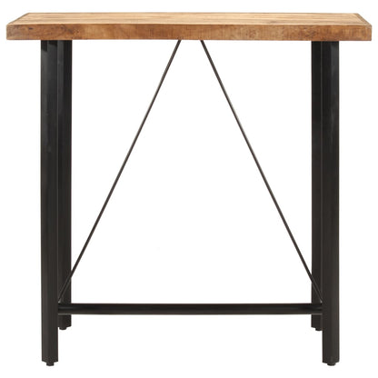 Barbord 110x55x107 cm heltre mango og jern