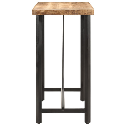 Barbord 110x55x107 cm heltre mango og jern