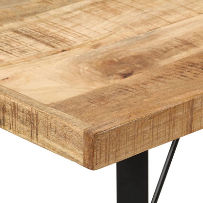 Barbord 110x55x107 cm heltre mango og jern