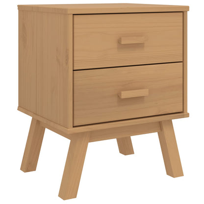 Nattbord Sengbord Brun OLDEN heltre furu