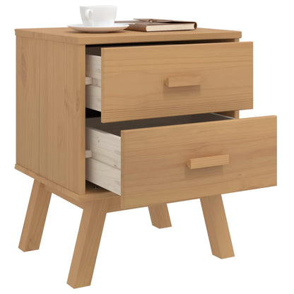 Nattbord Sengbord Brun OLDEN heltre furu