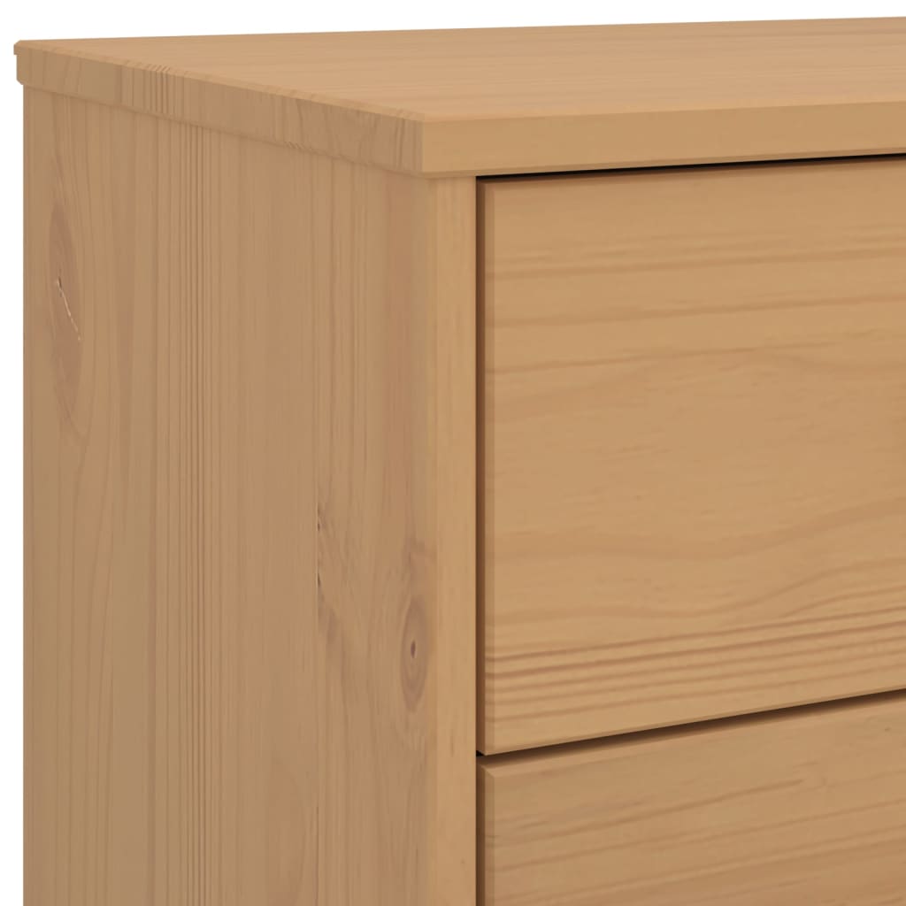 Nattbord Sengbord Brun OLDEN heltre furu