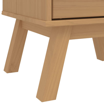 Nattbord Sengbord Brun OLDEN heltre furu