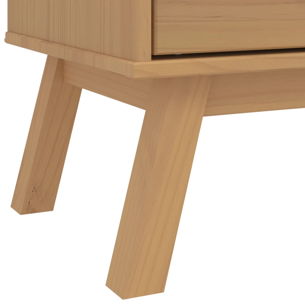 Kommode Brun OLDEN heltre furu
