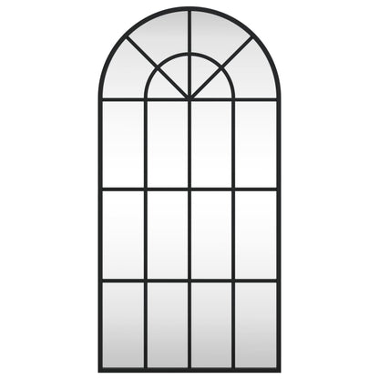 Veggspeil Svart 40x80 cm buet jern