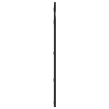 Veggspeil Svart 40x80 cm buet jern