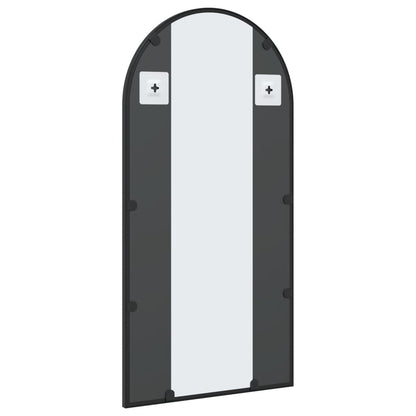 Veggspeil Svart 40x80 cm buet jern