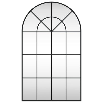Veggspeil Svart 60x100 cm buet jern