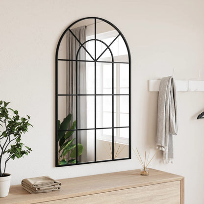 Veggspeil Svart 60x100 cm buet jern