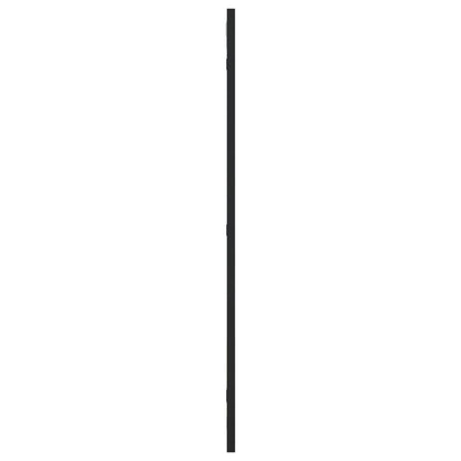 Veggspeil Svart 40x80 cm rektangel jern