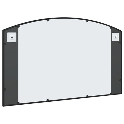 Veggspeil Svart 100x60 cm buet jern