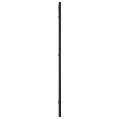 Veggspeil Svart 40x80 cm rektangel jern