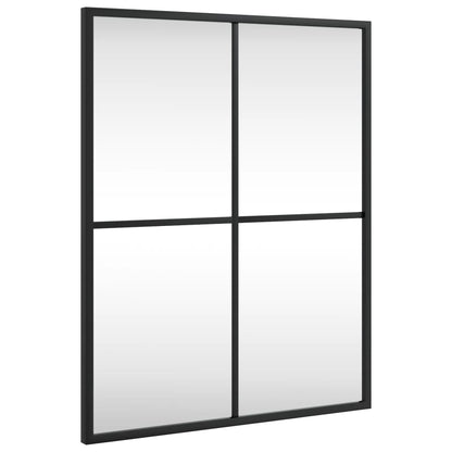 Veggspeil Svart 40x50 cm rektangel jern