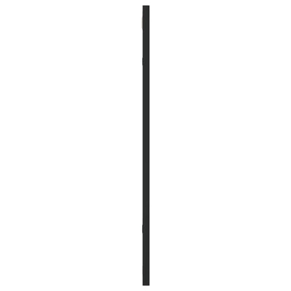 Veggspeil Svart 50x60 cm rektangel jern