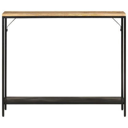 Avlastningsbord Konsollbord Tre 90x30x75 cm grovt heltre mangotre