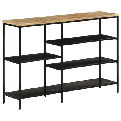 Avlastningsbord konsollbord Tre 110x30x75 cm grovt heltre mangotre